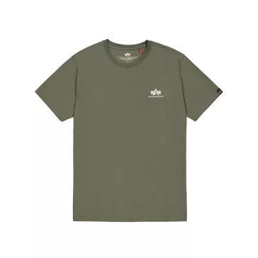 Backprint T - dark olive