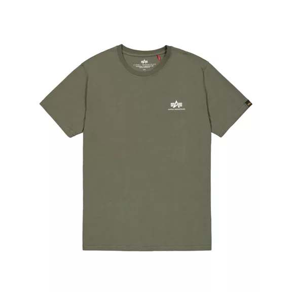 Backprint T - dark olive