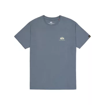 Backprint T - denim blue