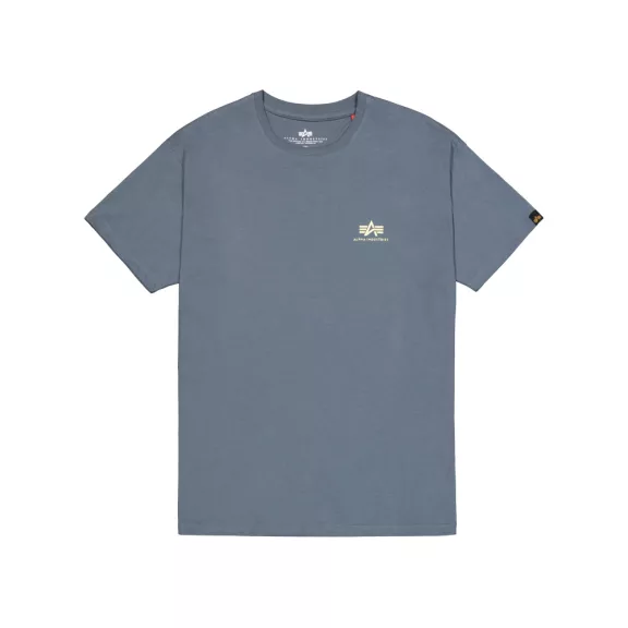 Backprint T - denim blue