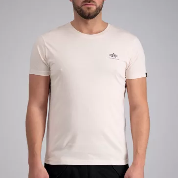 Backprint T - jet stream white