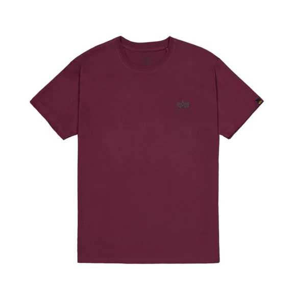 Backprint T - dark cherry