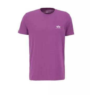 Backprint T - dark magenta