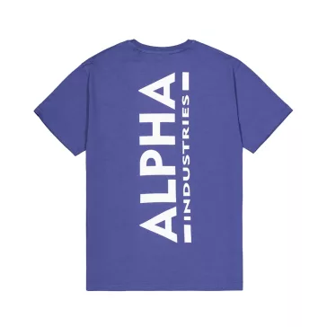 Backprint T-shirt - night burple