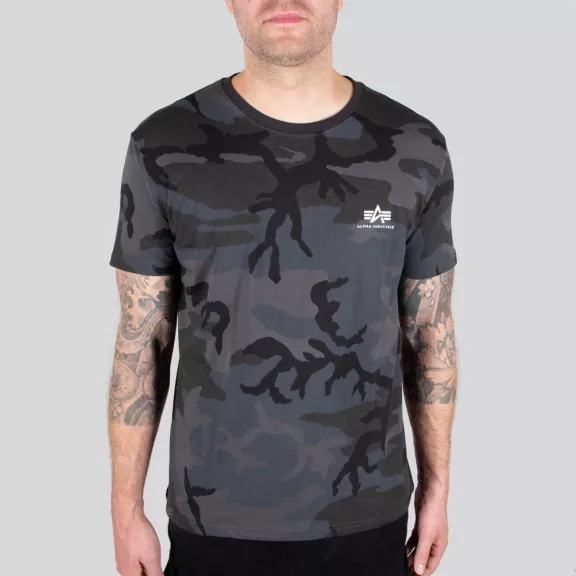 Backprint T Camo - black camo
