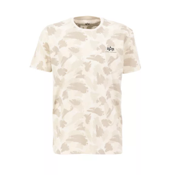 Backprint T Camo - sand camo