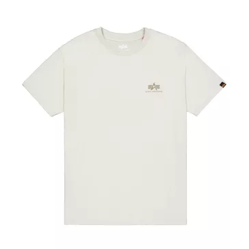 Backprint Camo Print T-Shirt - stone