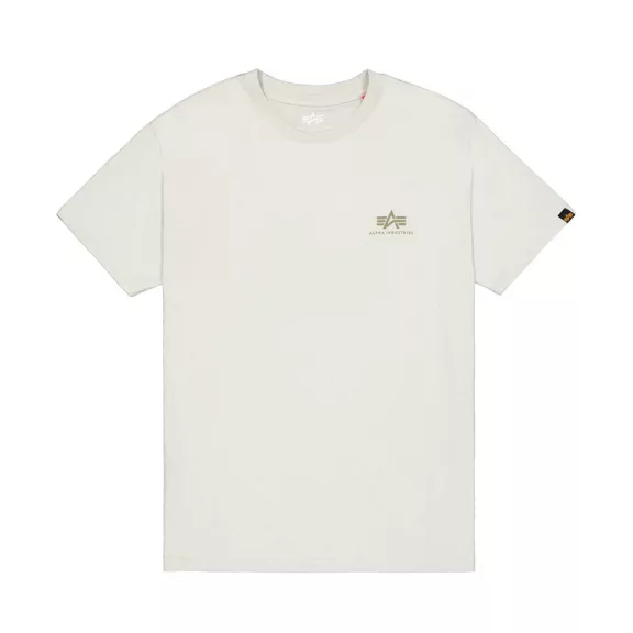 Backprint Camo Print T-Shirt - stone