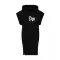 Hoody Dress Woman - black