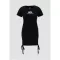 Ruched Dress Woman - black