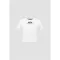 Knotted Crop T Woman - white
