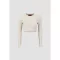 X-Fit Rib LS C Woman - vintage white