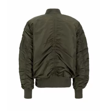 MA-1 OS Puckered - dark olive