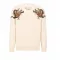 Dragon EMB Sweater - jet stream white