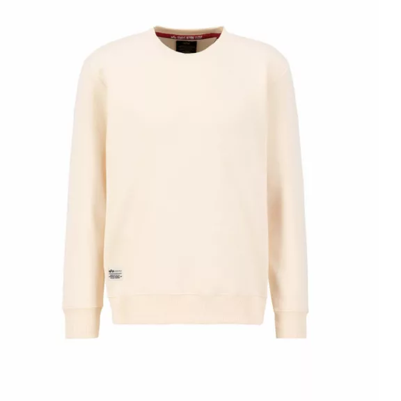 Dragon EMB Sweater - jet stream white