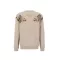 Dragon Embroidery Sweater - vintage sand