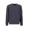Double Layer Sweater - greyblack