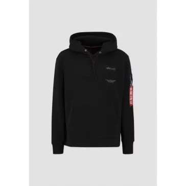 Patch Hoody LF - black