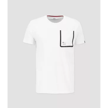 Label Pocket T - white