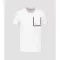 Label Pocket T - white