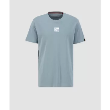 Label T - greyblue