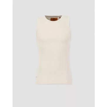 X-Fit Rib Tank - vintage white