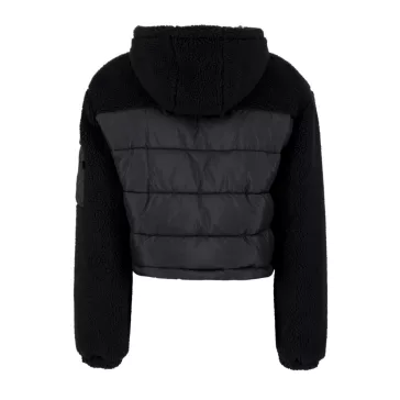 Teddy Puffer Woman - black