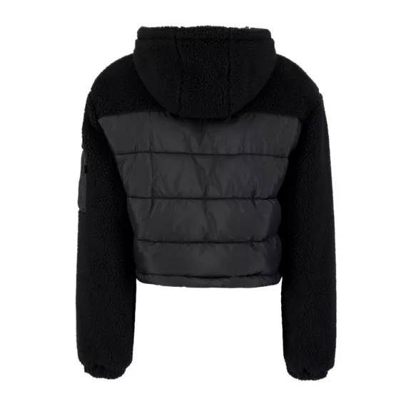 Teddy Puffer Woman - black