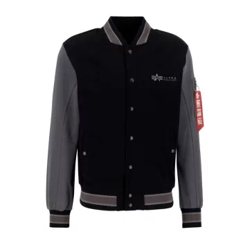 Varsity Sweat Jacket ML - black
