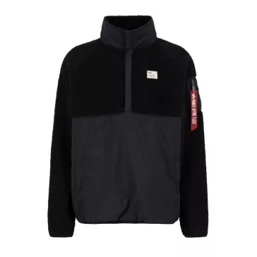 Teddy Nylon Anorak - black