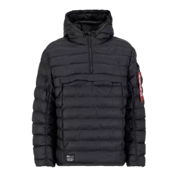 Puffer Anorak - black