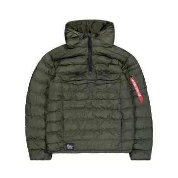 Puffer Anorak - dark olive