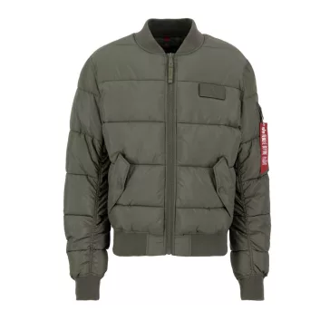 MA-1 Puffer Bomber - dark olive