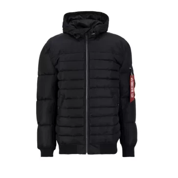 Hooded Puffer FN - black