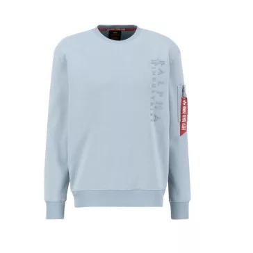 EMB Sweater - greyblue