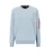 EMB Sweater - greyblue