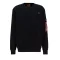 X-Fit Label Sweater - black