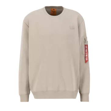 X-Fit Label Sweater - vintage sand