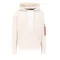 Front Print Hoody - jet stream white