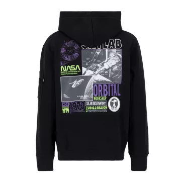 Skylab NASA Hoody - black/green