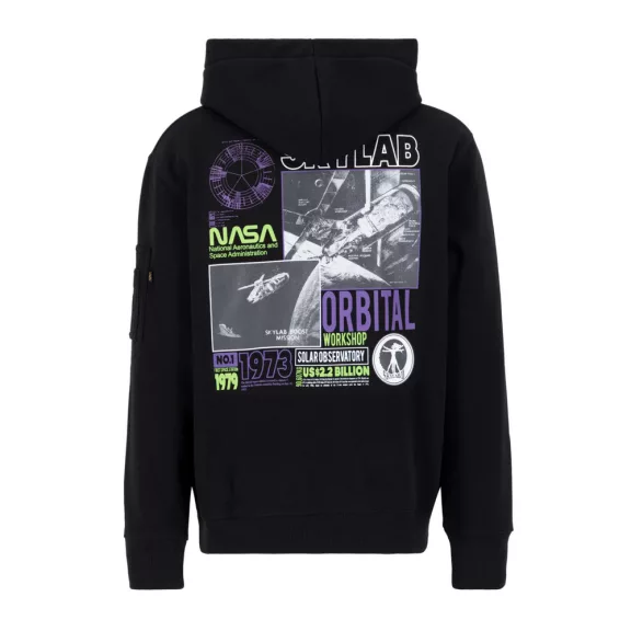 Skylab NASA Hoody - black/green