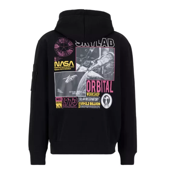 Skylab NASA Hoody - black/magenta