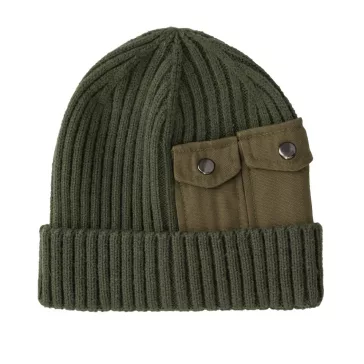 Utility Beanie - dark olive