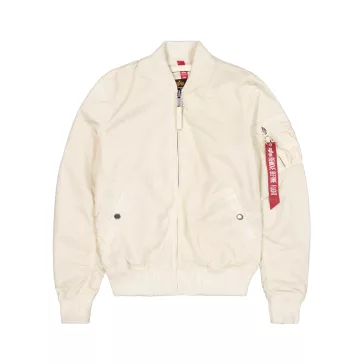 MA-1 TT Bomber Jacket Women - vintage white