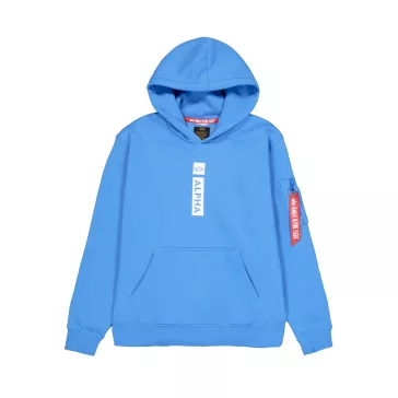 Alpha PP Hoodie - mediteranian blue