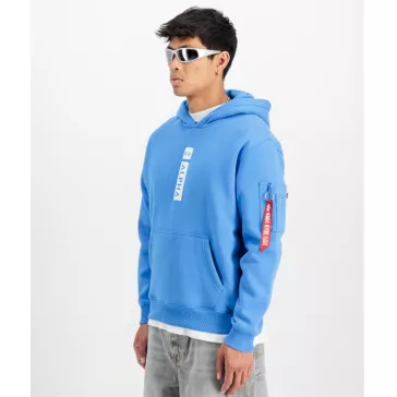 Alpha PP Hoodie - mediteranian blue