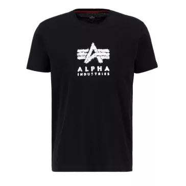 Grunge Logo T - black
