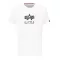 Grunge Logo T - white