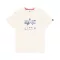 Camo Logo Puff Print BP T - vintage white