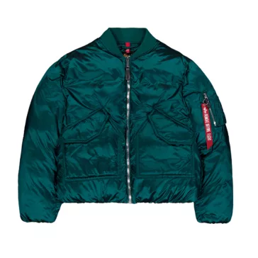MA-1 Padded Wmn - force green